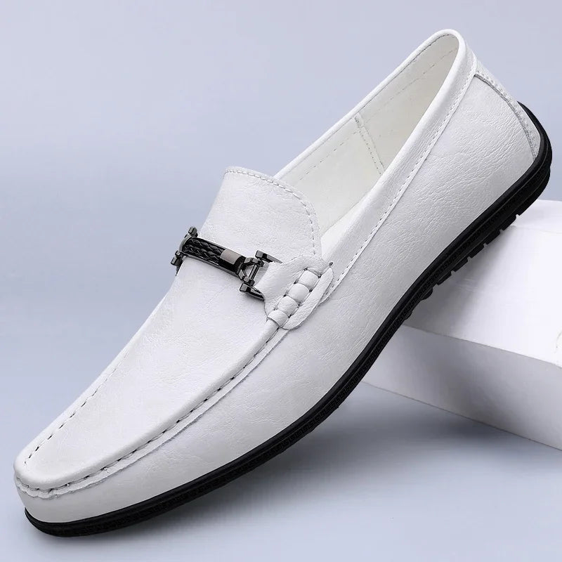 Vincent Buckle Loafers