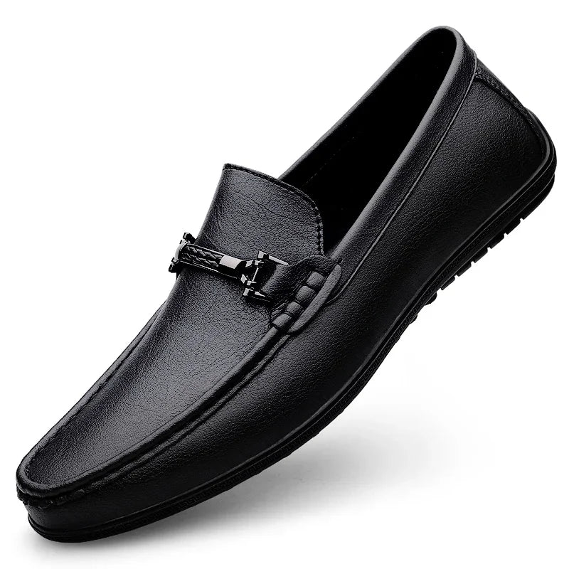 Vincent Buckle Loafers