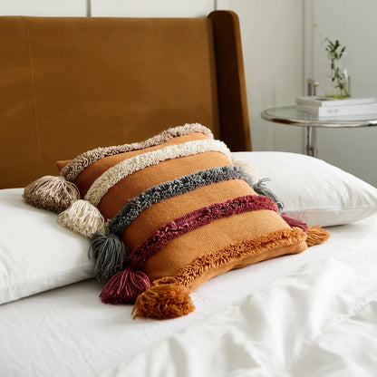 Aurora Tassel Pillow Case