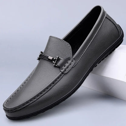 Vincent Buckle Loafers