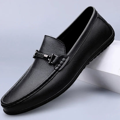 Vincent Buckle Loafers