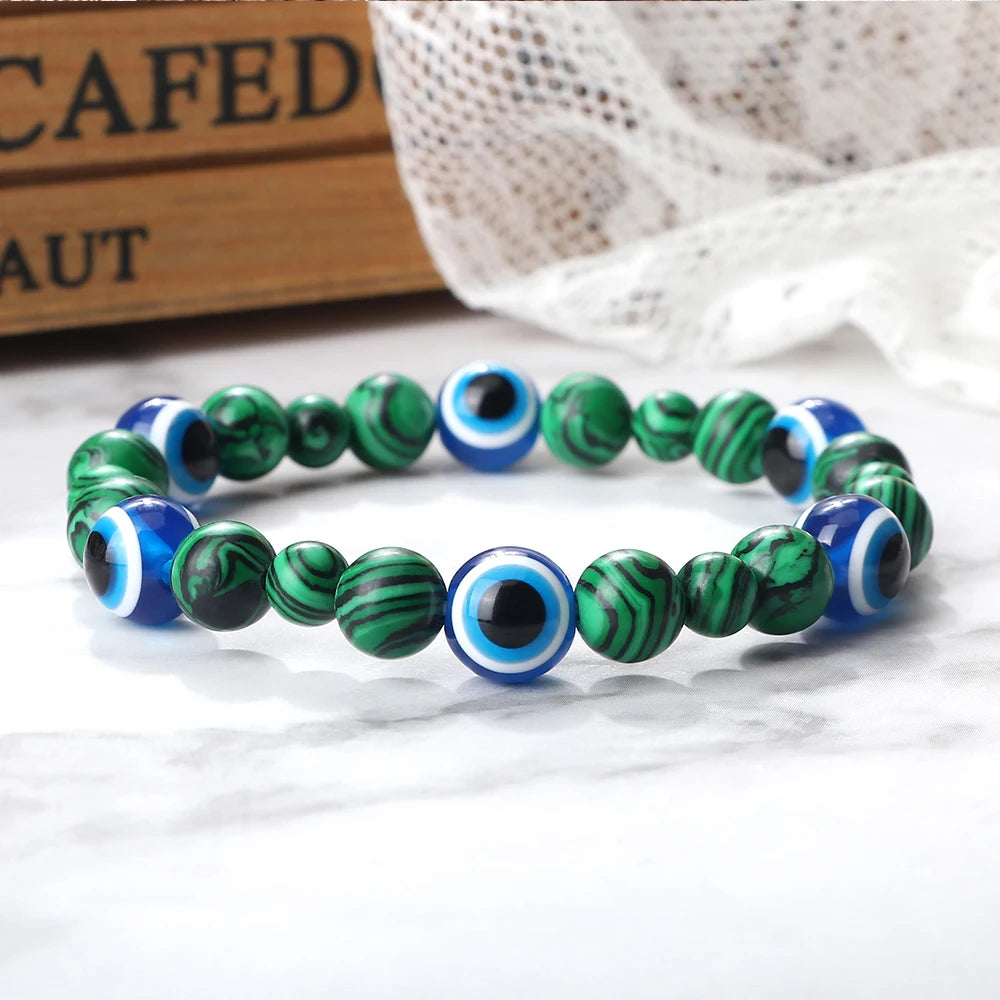 Soren Stone Bead Bracelet